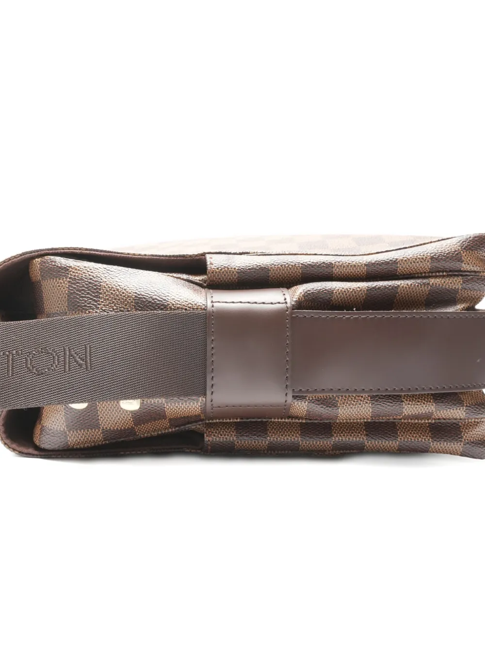 LOUIS VUITTON Pre-owned 2006 Naviglio Damier Cross Body Bag In Brown