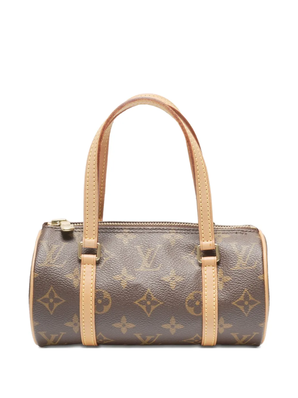 Louis Vuitton Pre-Owned 2003 パピヨン 19 モノグラム ハンドバッグ - ブラウン Louis Vuitton Pre-Owned 2003 パピヨン 19 モノグラム ハンドバッグ - ブラウン