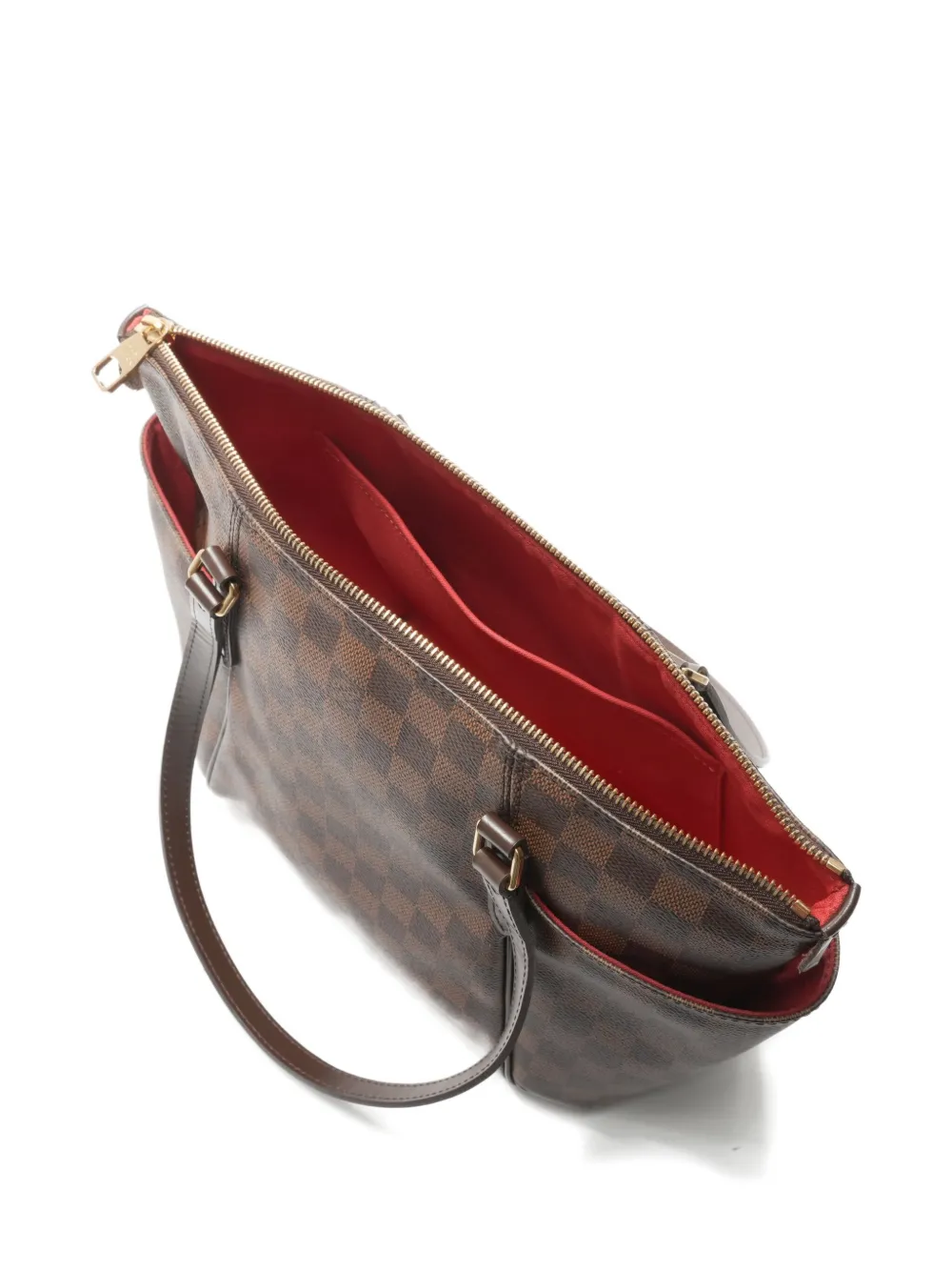 LOUIS VUITTON Pre-owned 2014 Totally Pm Damier Tote Bag In Brown