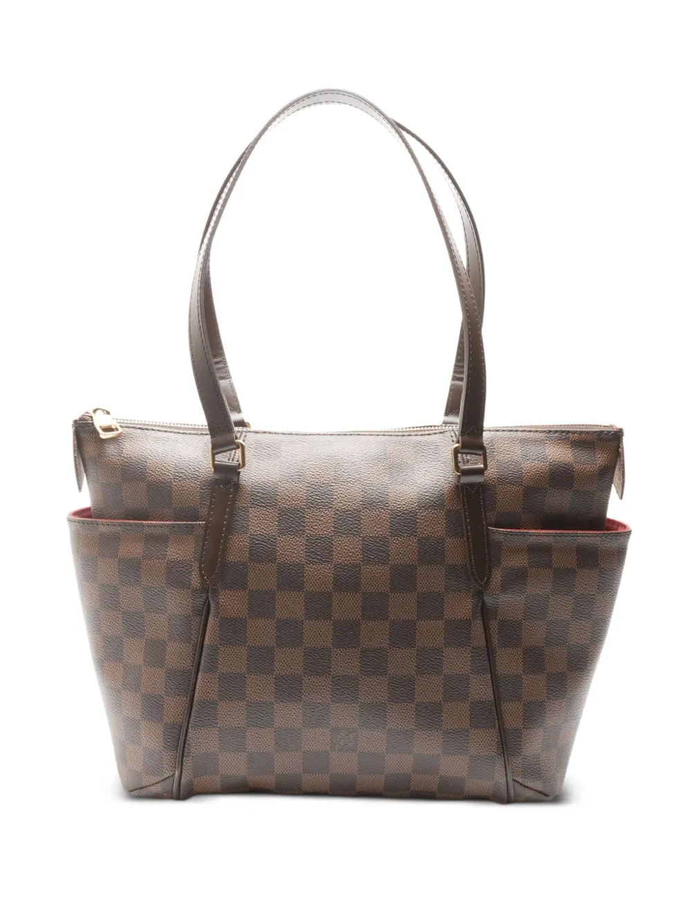 Louis Vuitton Pre-Owned 2014 トータリー PM ダミエ ハンドバッグ - ブラウン Louis Vuitton Pre-Owned 2014 トータリー PM ダミエ ハンドバッグ - ブラウン