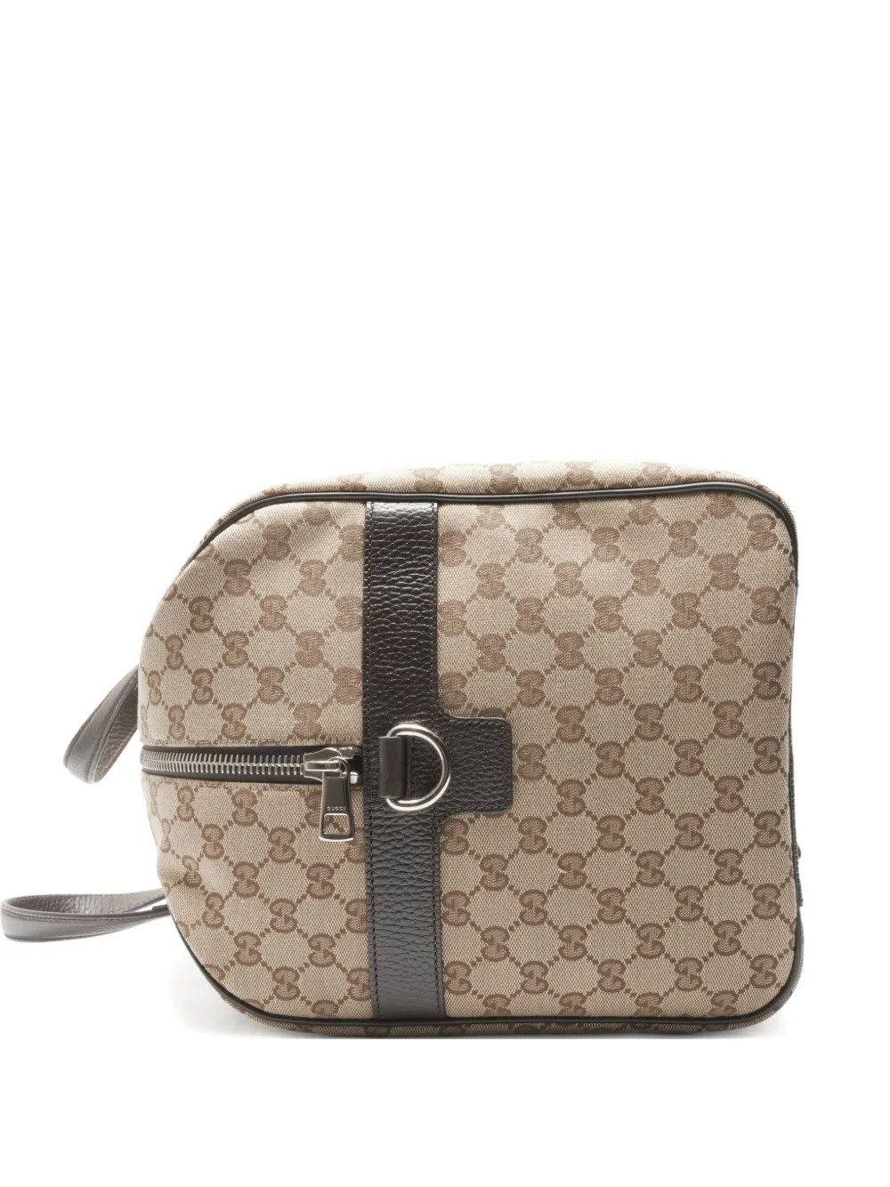 GUCCI Pre-owned 1980-1990s Boston Gg Canvas Tote Bag In Neutral