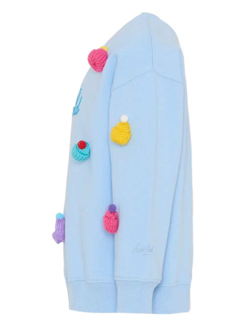 MC2 Saint Barth Kids appliqué embroidered sweatshirt | Girls Hoodies & Sweatshirts | Image 2