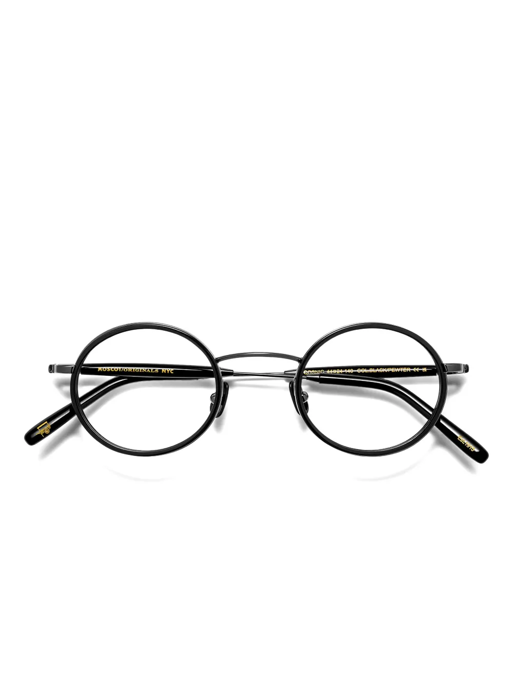Moscot round-frame glasses | Black | Image 1