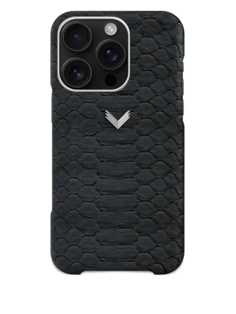VELANTE iPhone 16 Pro python leather phone case