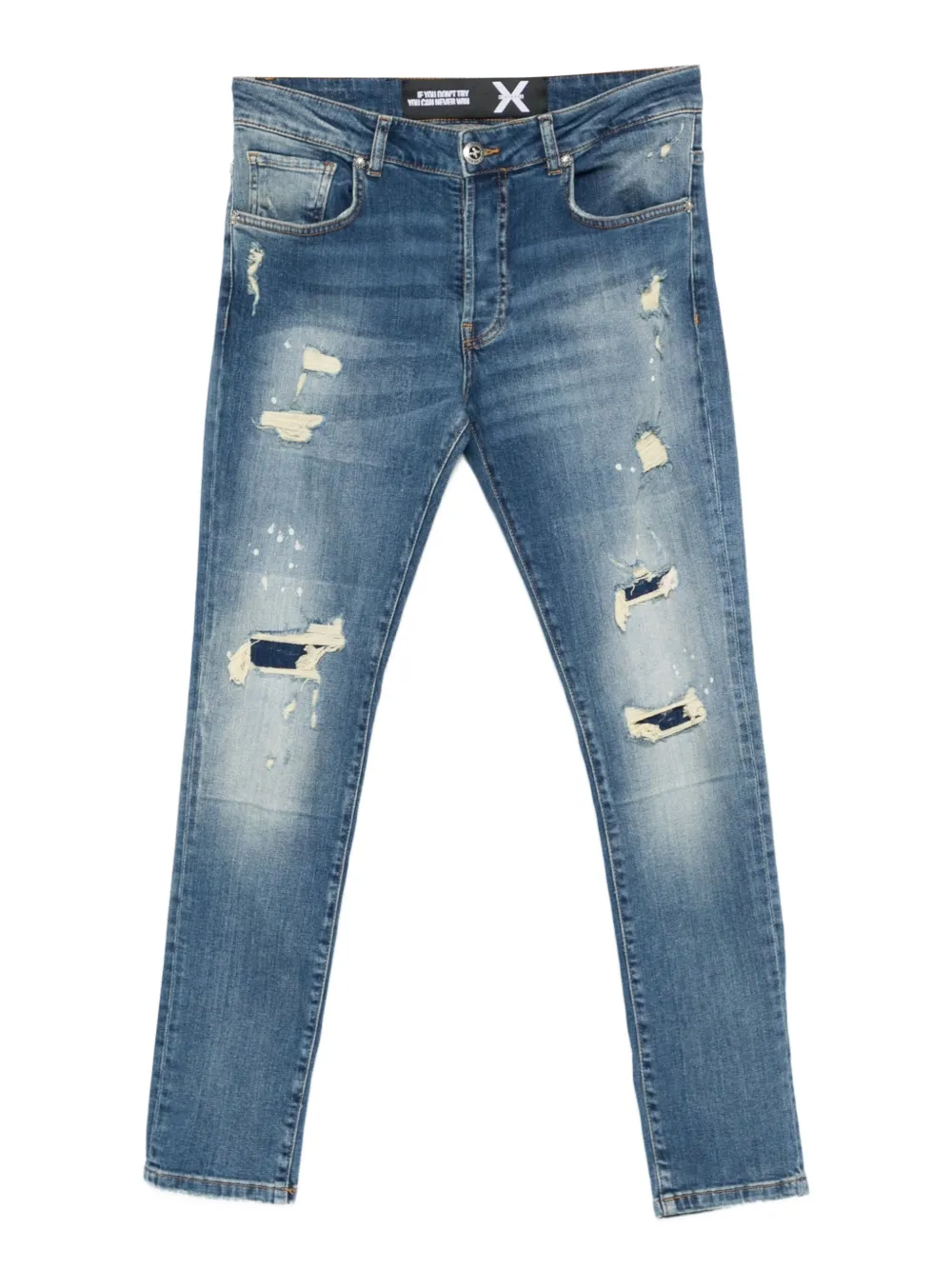 John Richmond distressed jeans | Blue | Image 1