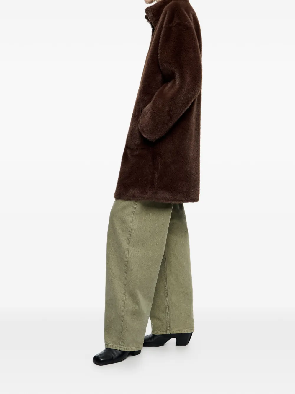 Bimba y Lola abrigo reversible con cierre | Abrigos de pelo artificial | Image 2