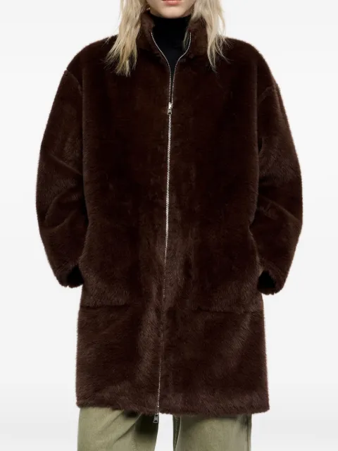 Bimba y Lola abrigo reversible con cierre