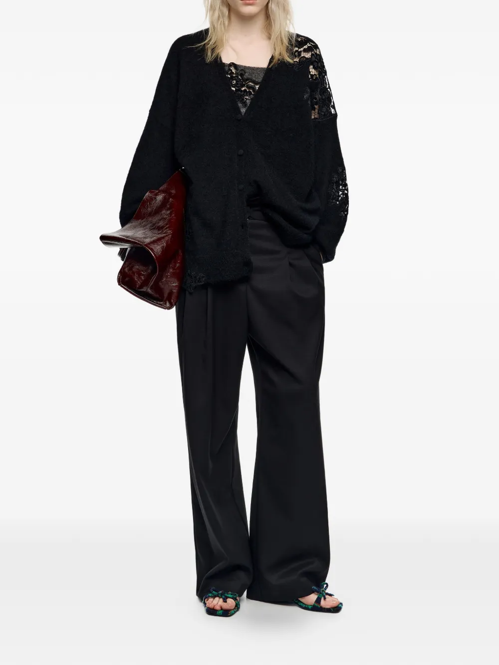 Bimba y Lola cárdigan de encaje | Cárdigans | Image 2