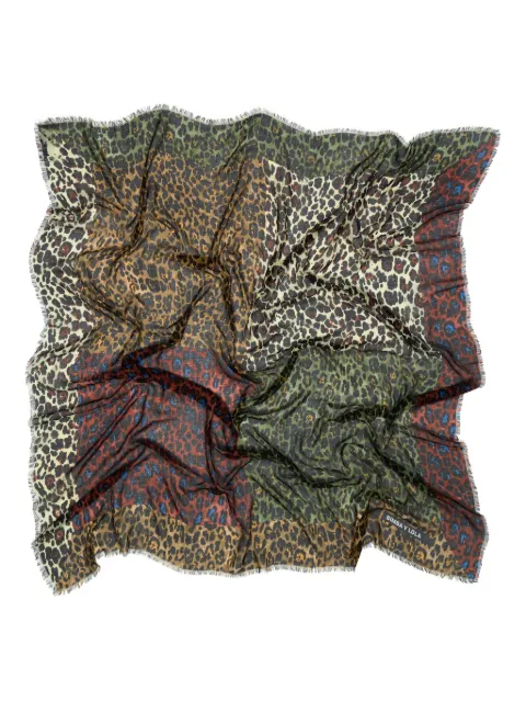 Bimba y Lola leopard print scarf