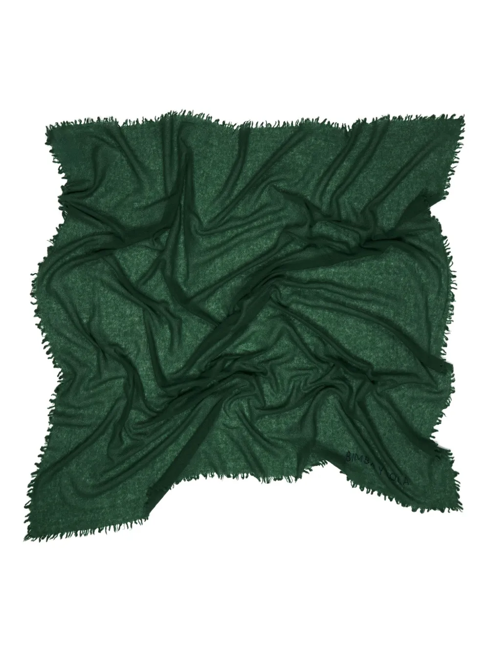 Bimba y Lola Sjaal met franje - Groen