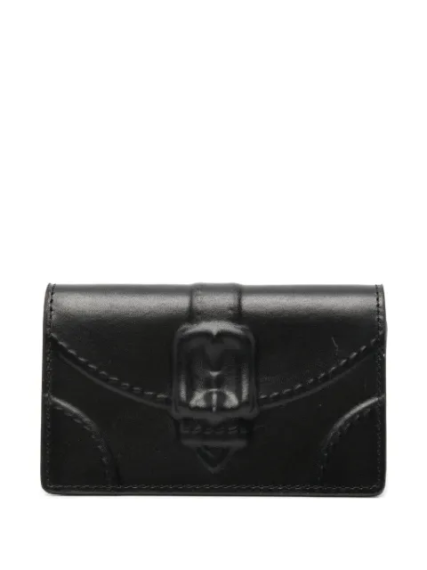 Maison MIHARA YASUHIRO embossed-buckle wallet