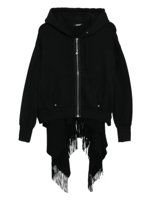 Undercover scarf hoodie