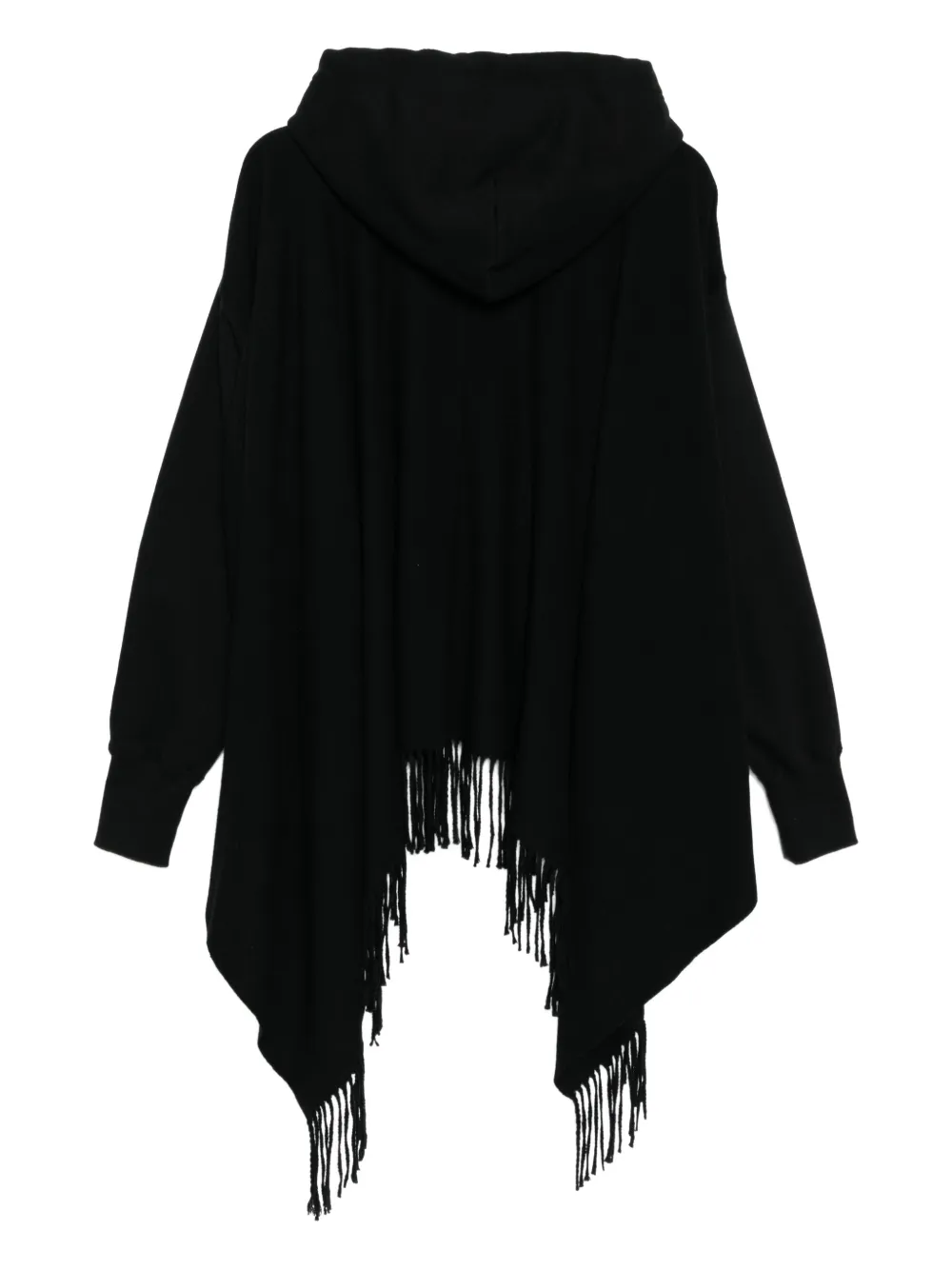 Undercover Scarf Hoodie In Black