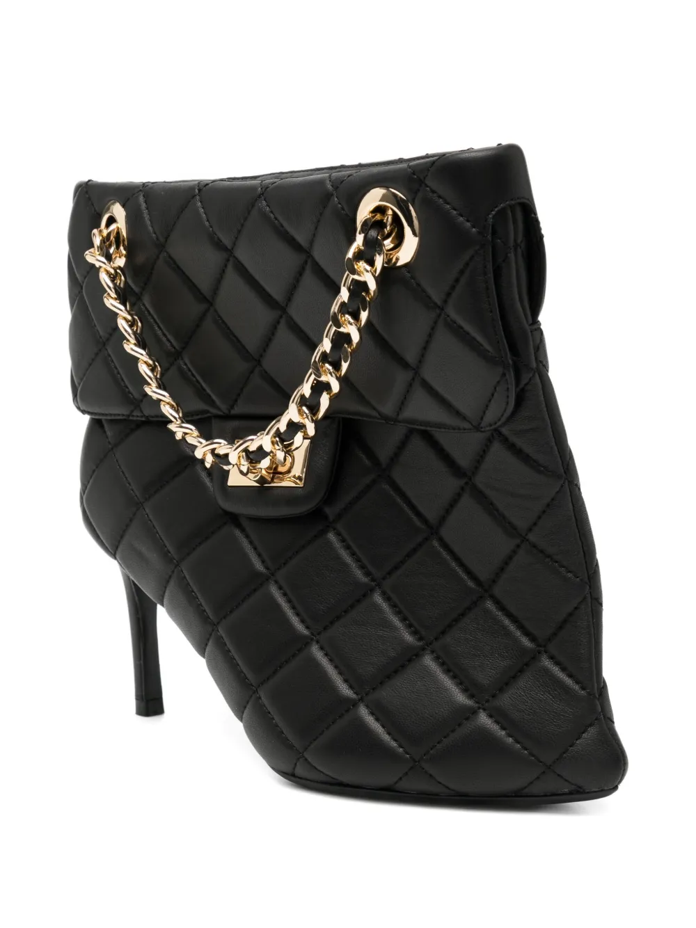 Miharayasuhiro 80mm Bag-shape Pumps In Black