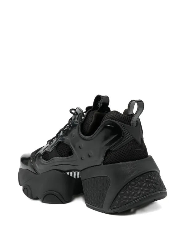 Noir Kei Ninomiya x Reebok lace-up Trainers | Black | FARFETCH SG