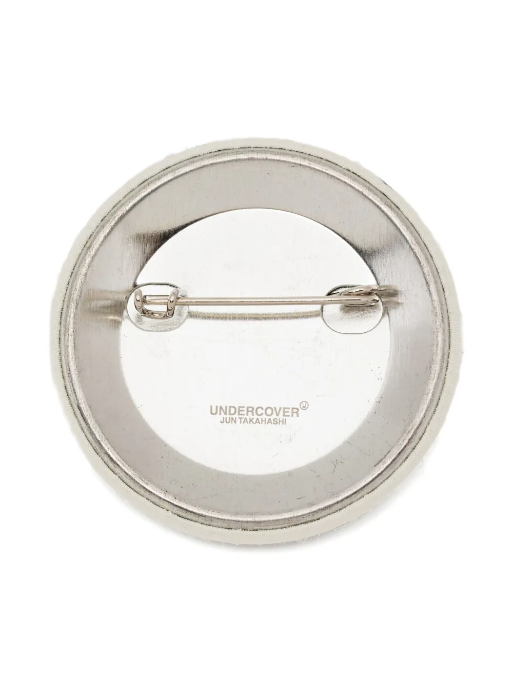 Undercover Floral Beaded Brooch In Brown