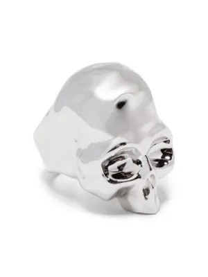 OUR LEGACY Cranium Ring | Silver | FARFETCH JO
