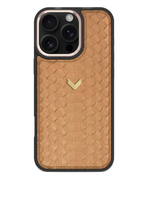 VELANTE iPhone 16 pro max python leather phone case