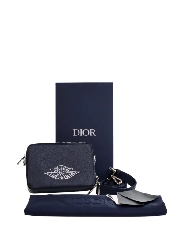 Christian Dior Pre-Owned 2020 Air Jordan Grained Calfskin