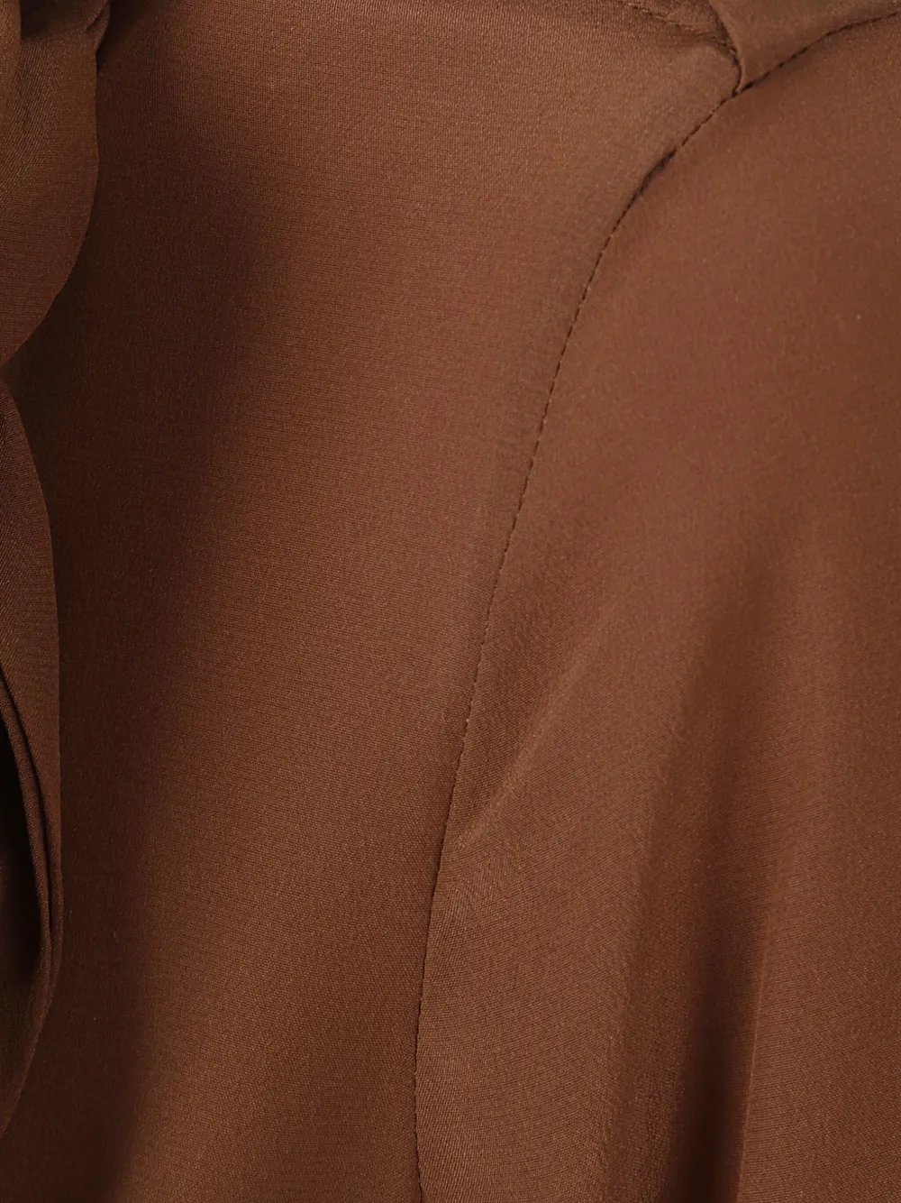 Ermanno Scervino Top met gestrikte hals Bruin