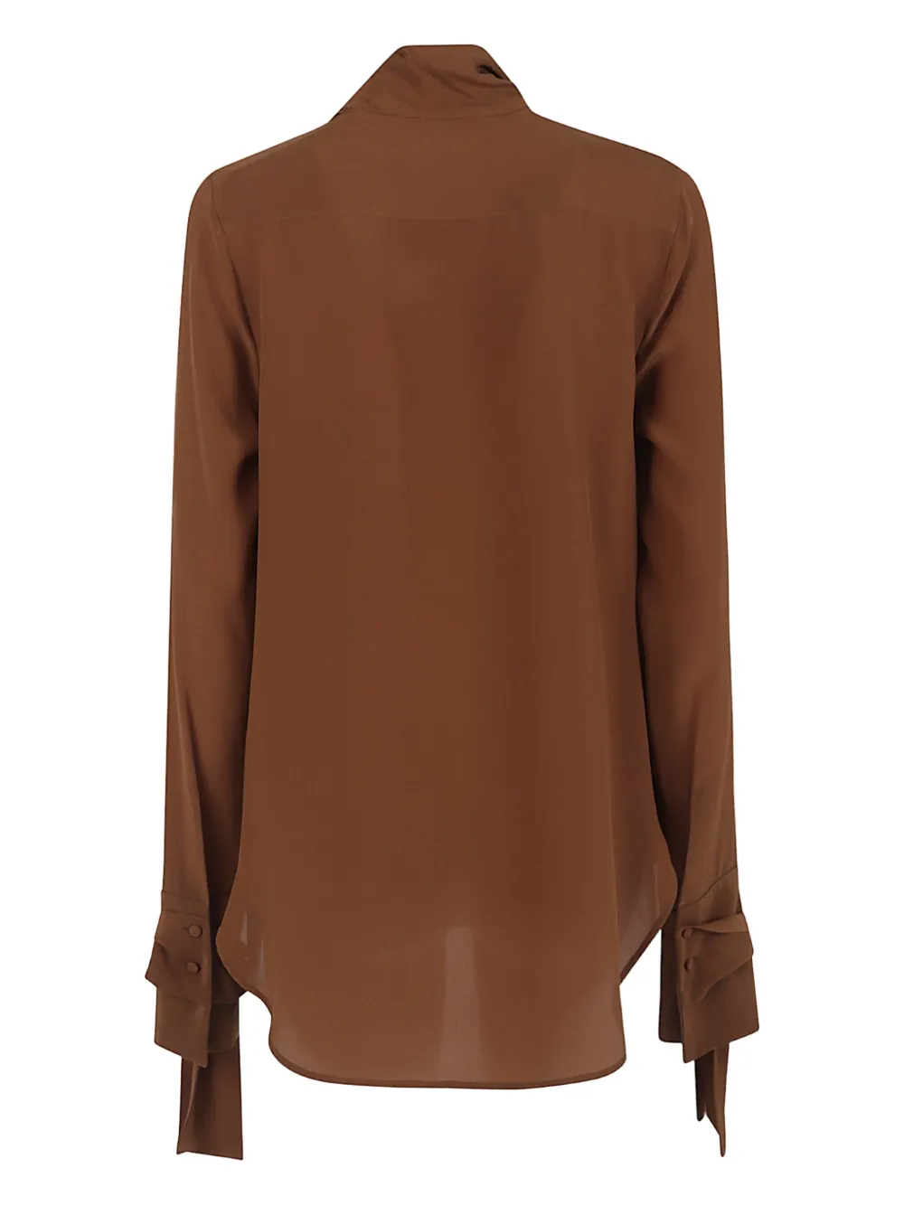 Ermanno Scervino Top met gestrikte hals - Bruin