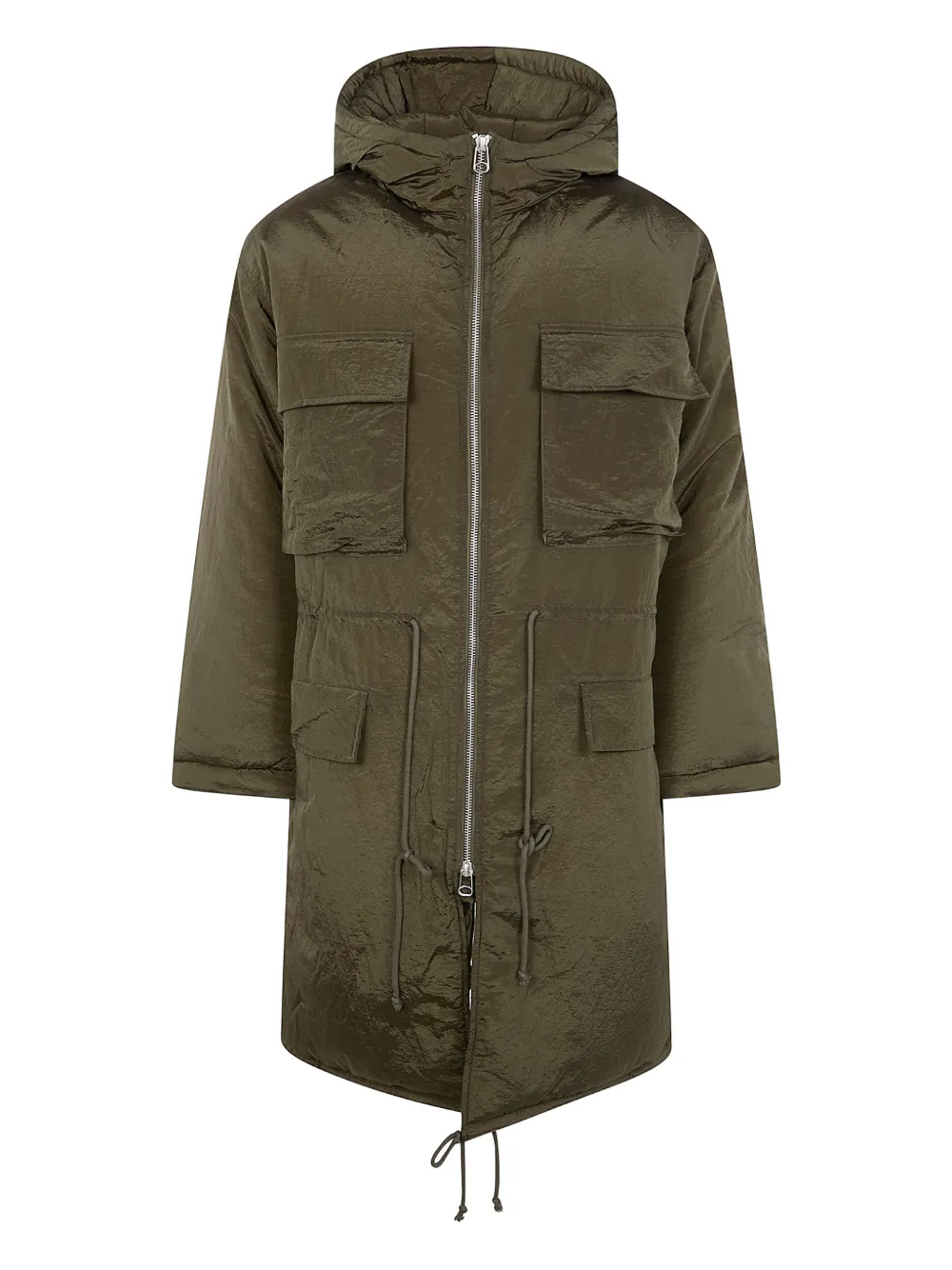 OAMC multi-pocket hooded parka | Green | Image 1