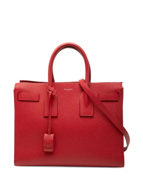 Saint Laurent Pre-Owned 2015 Small Leather Sac De Jour satchel