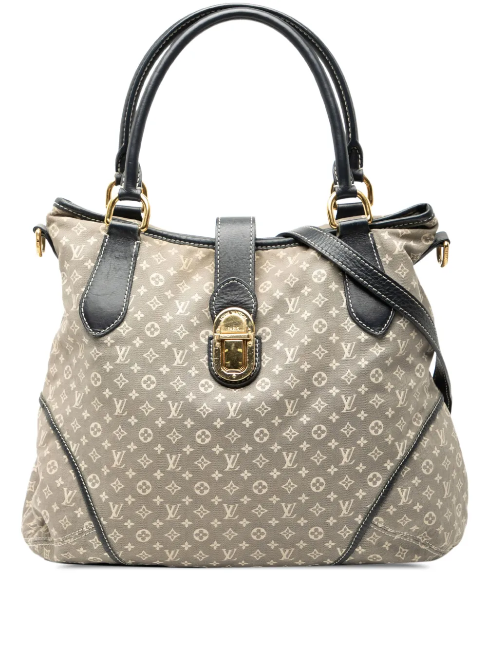 Louis Vuitton Pre-Owned 2010 モノグラム イディール エレジーサッチェルバッグ - グレー Louis Vuitton Pre-Owned 2010 モノグラム イディール エレジーサッチェルバッグ - グレー