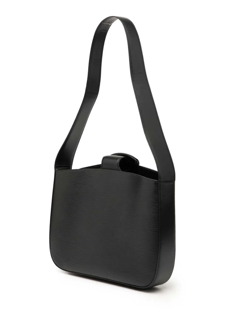 Pre-owned Louis Vuitton 1999 Epi Reverie Shoulder Bag In Black