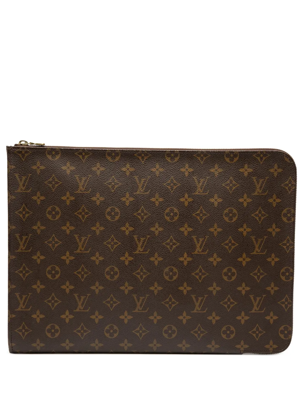 Louis Vuitton Pre-Owned 1998 Monogram Poche Documents Portfolio business bag | Brown | Image 1