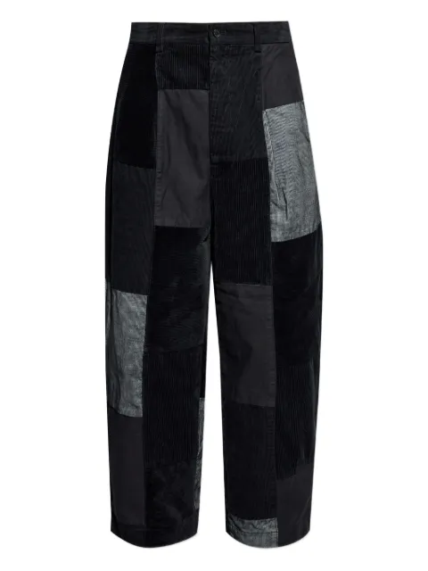 Comme des Garçons Homme Plus patchwork corduroy trousers