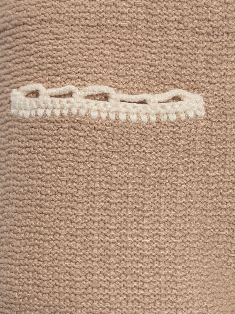 Posse Willow Crochet-trim Shorts In Neutral