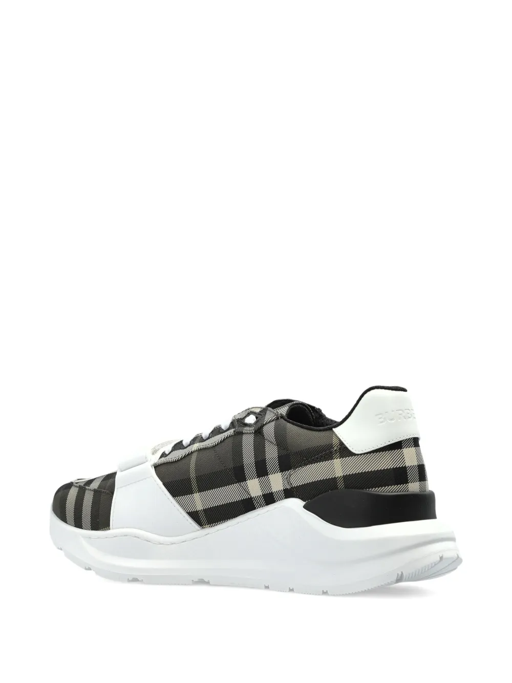 Burberry Sneakers met geruite band Groen