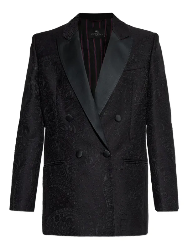 Paisley-pattern Blazer