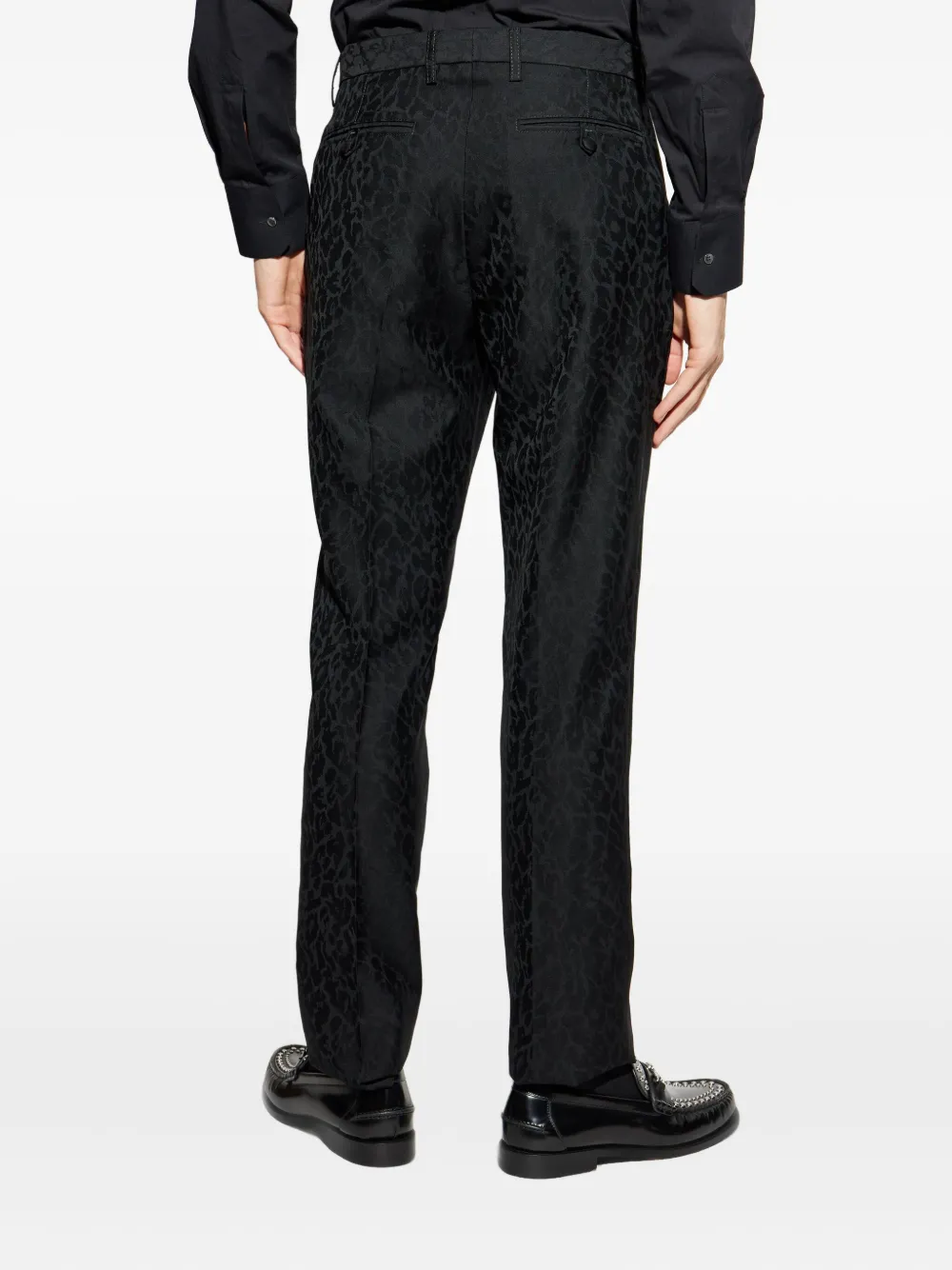 ETRO Broek met zijzakken Zwart