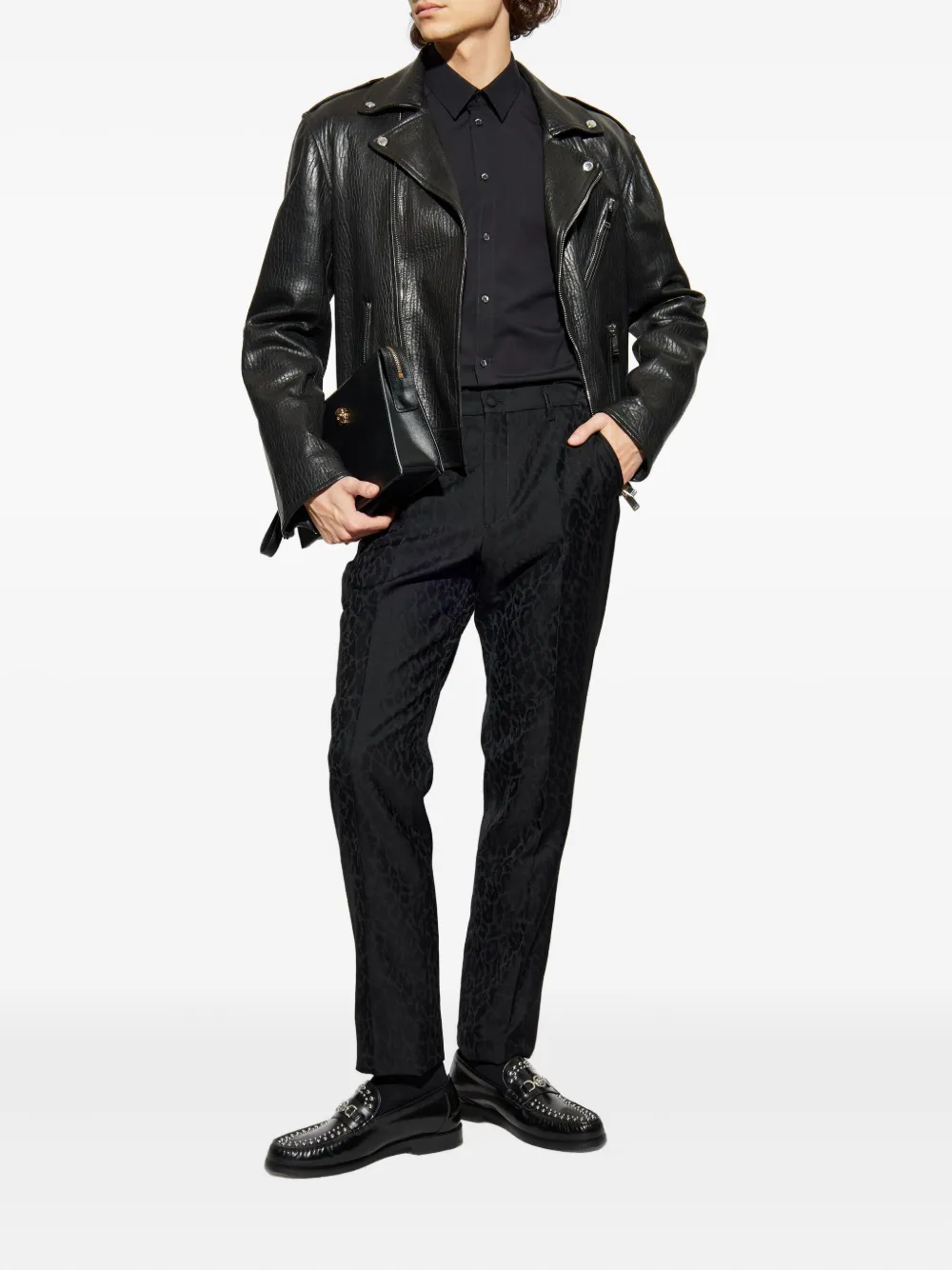 ETRO Broek met zijzakken - Zwart