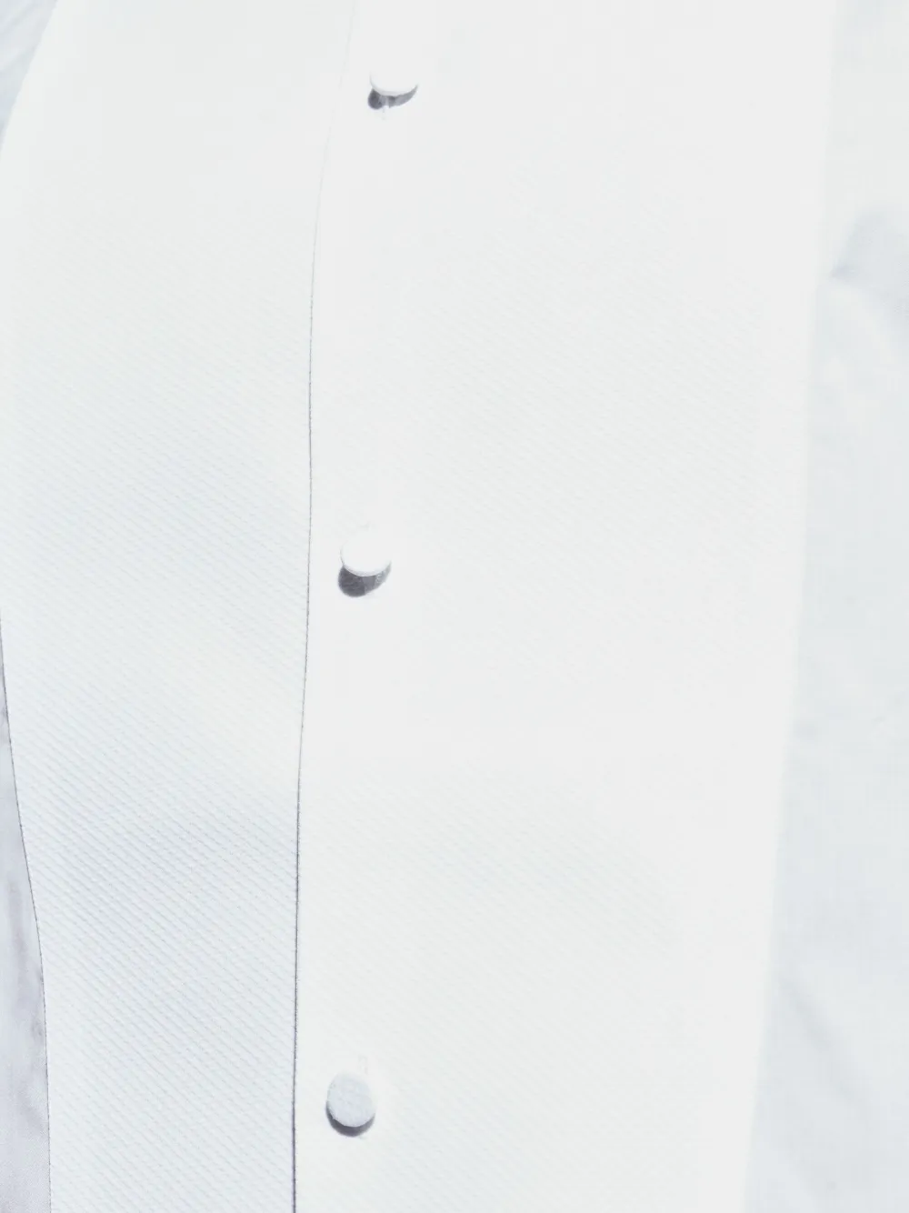 TOM FORD Overhemd met verstevigde kraag Wit