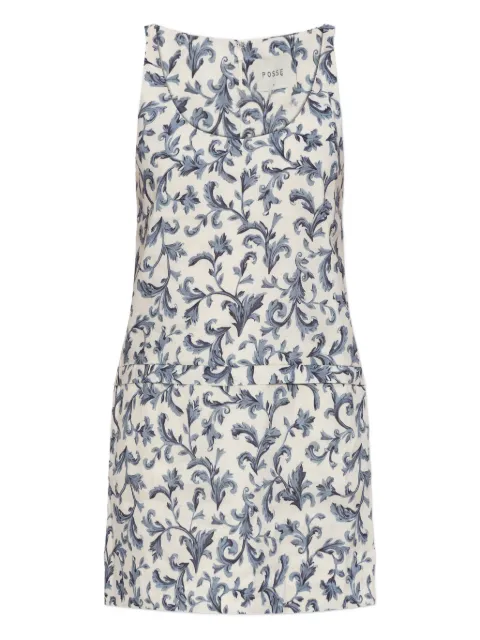 Posse robe courte à imprimé baroque Rue