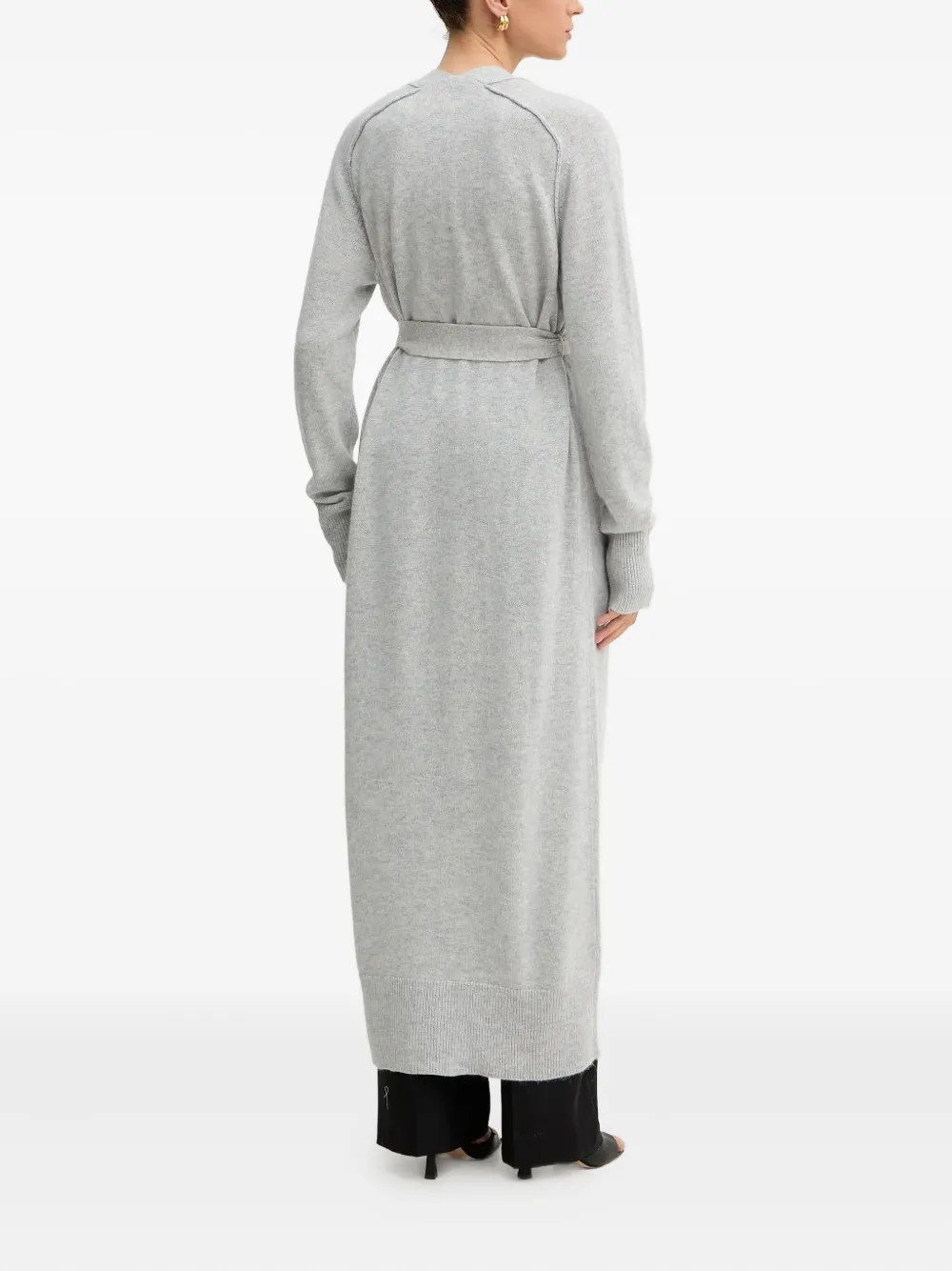 Hugo Boss Belted Cardi-coat In White