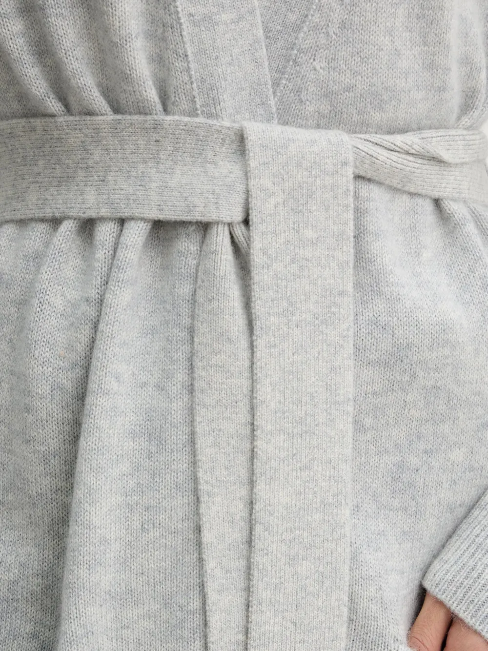 Hugo Boss Belted Cardi-coat In White