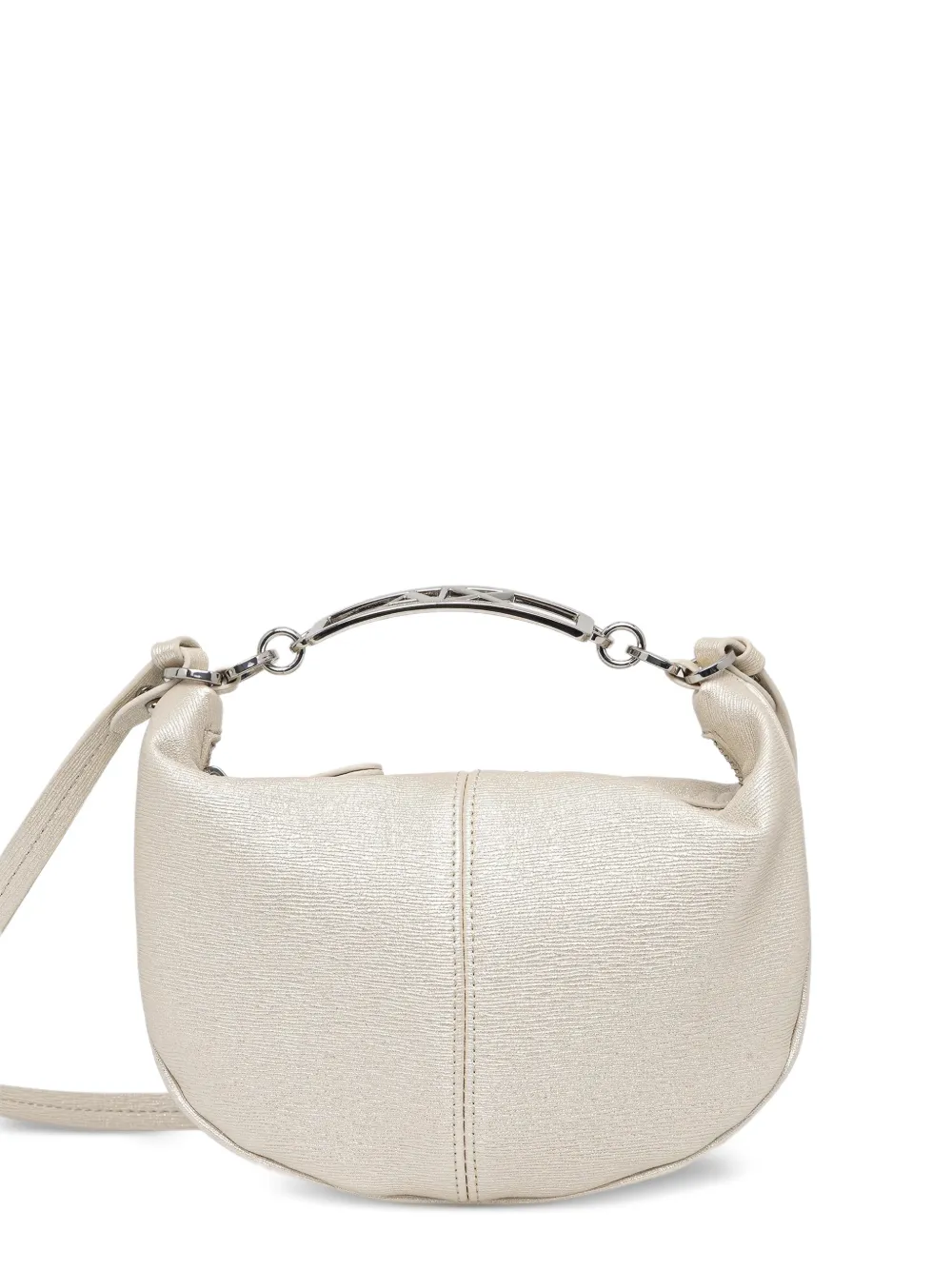 Armani Exchange Borsa tote con logo - Toni neutri
