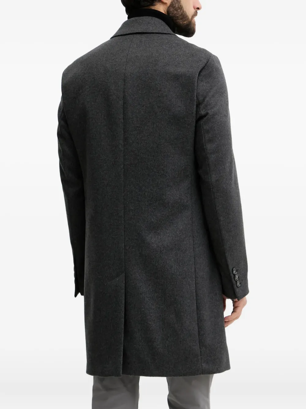 BOSS Jas met knopen Grijs