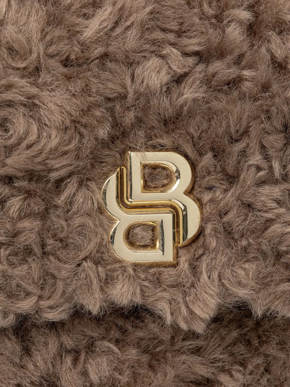 BOSS x Steiff mini-tas met logoplakkaat Bruin