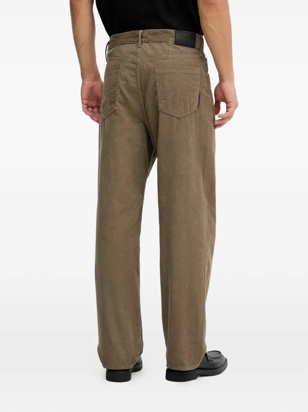  Armani Exchange Corduroy Trousers - Brown 