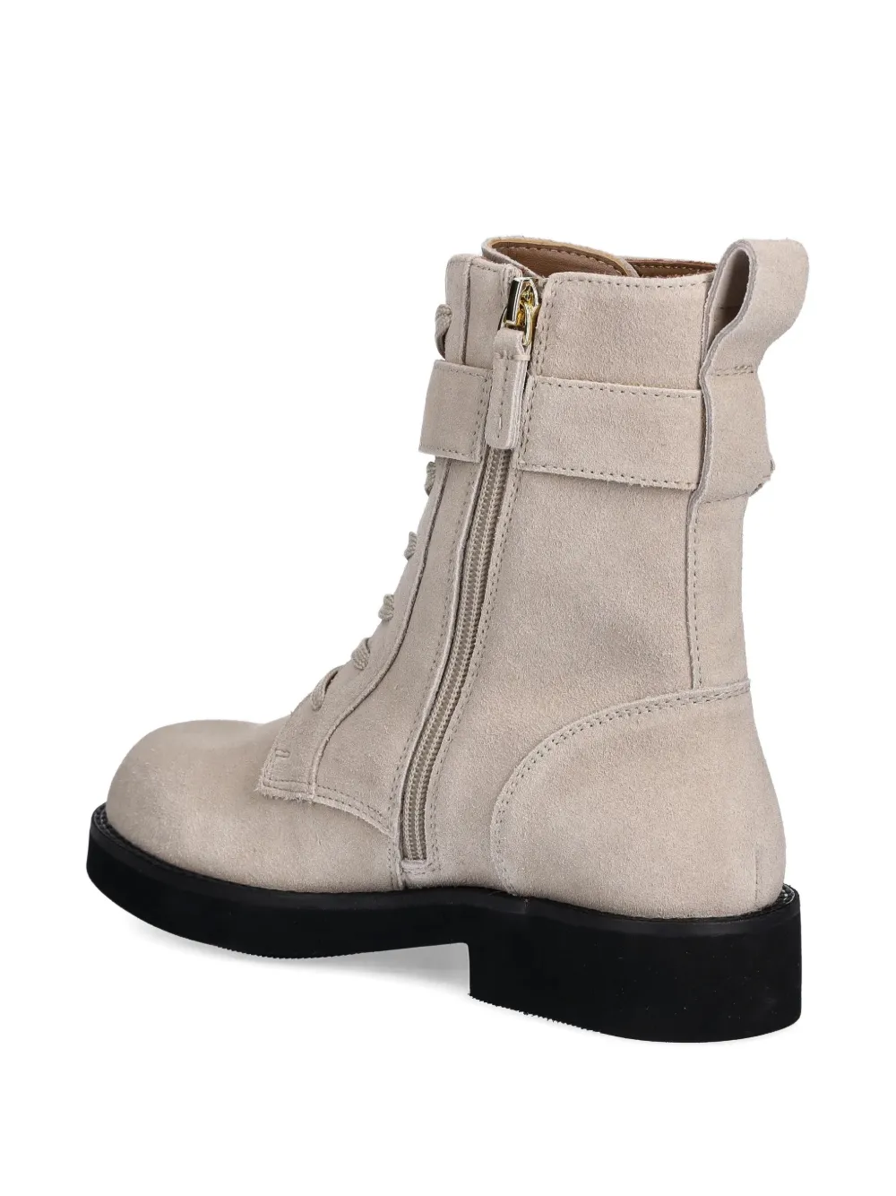 BOSS Veterlaarzen met gesp Beige