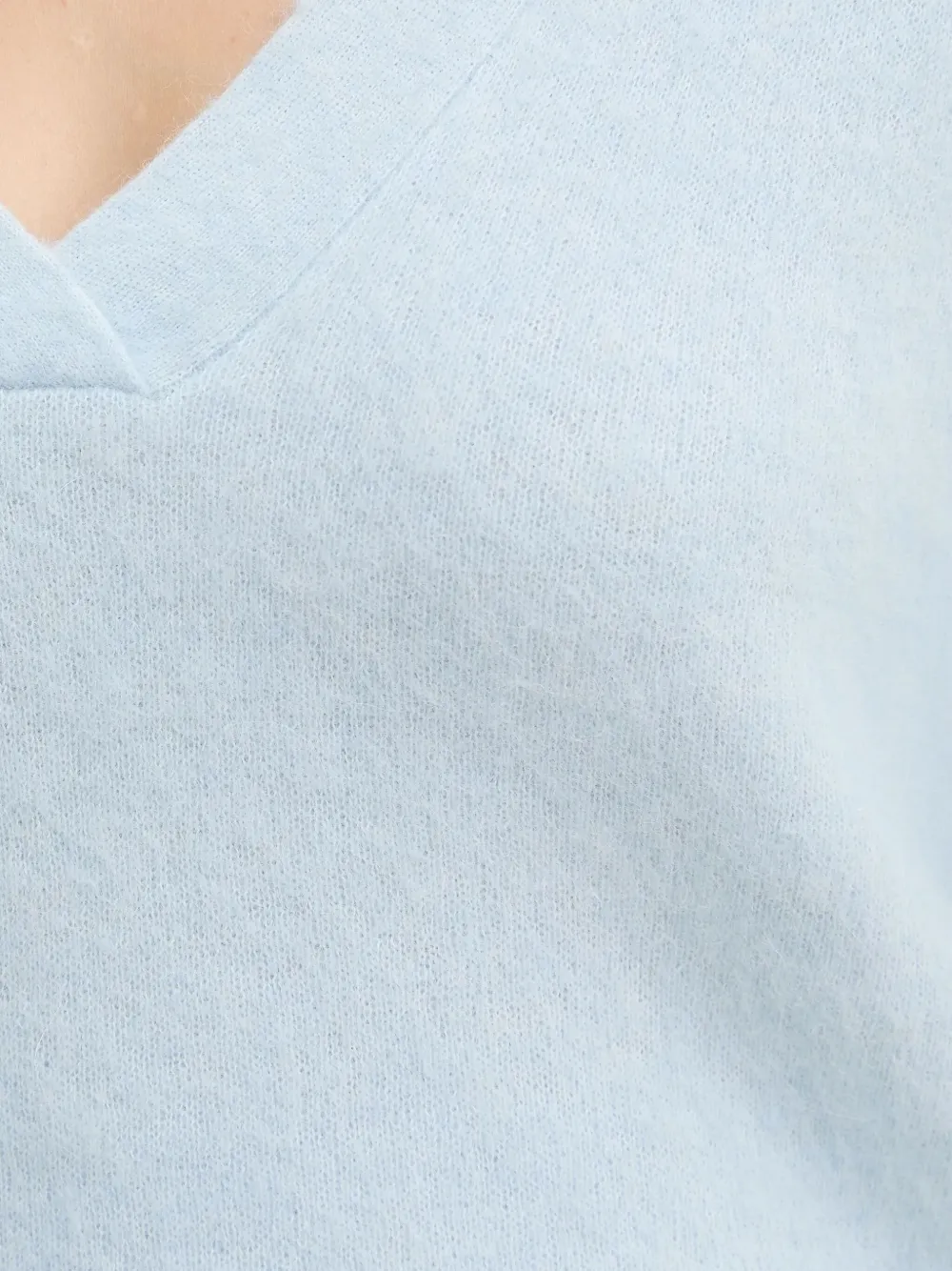 BOSS Trui met V-hals Blauw