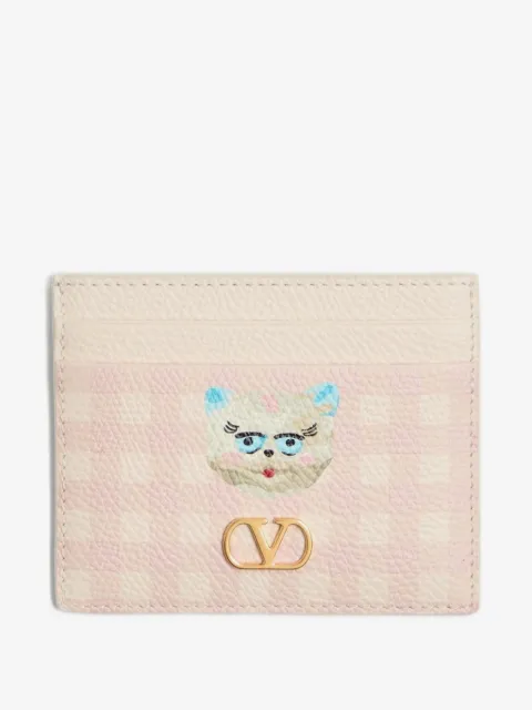 Valentino Garavani Le Chat De La Maison card holder