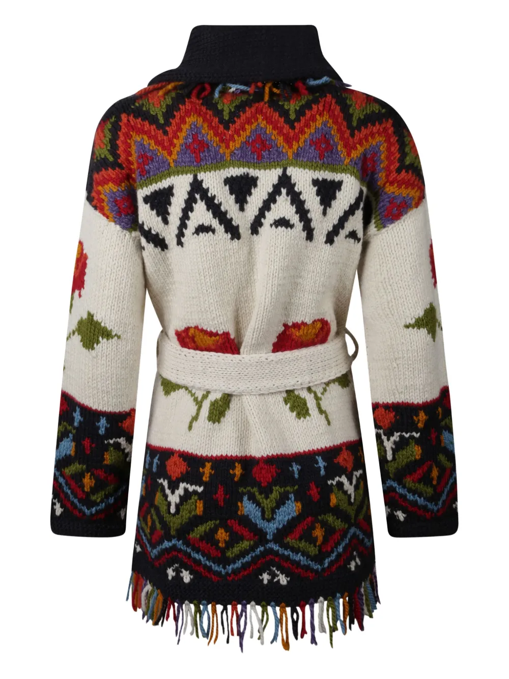 FRANTIC Fairytale fringed belted cardigan | Cardigans | Image 2