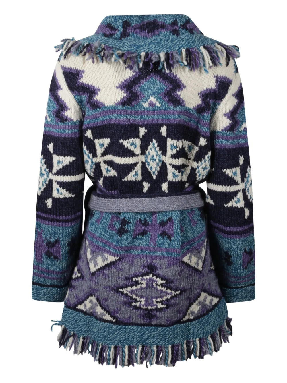 FRANTIC Venezia fringed belted cardigan | Cardigans | Image 2