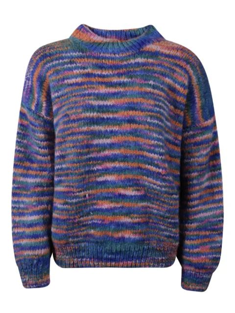FRANTIC Multi Pastel striped sweater